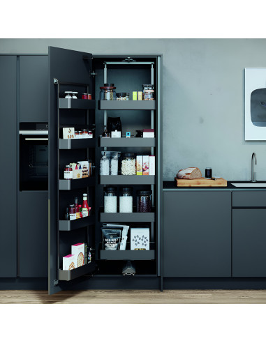 600mm VS Tal Gate Pro Pantry Planero Lava Kitchen Storage 1900-2150