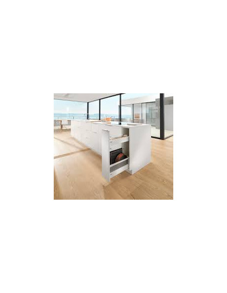 200mm Blum Antaro Space Twin Kitchen Base Pull Out Drawers 450mm Depth ST.VMW.450.0164