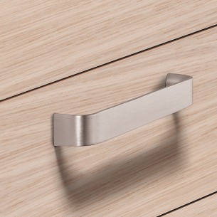 Pembridge Door Handle Brushed Stainless Steel Effect...