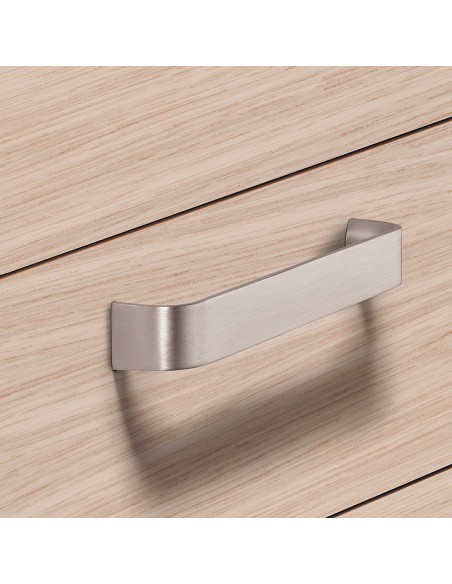 Pembridge Door Handle Brushed Stainless Steel Effect 128-320mm Centres