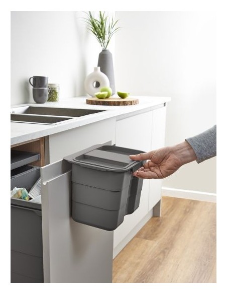 400mm ECO-Top Waste Bin 46.2L Kitchen Blumotion Door Fix BioBin Caddy 5040.1042+VEO