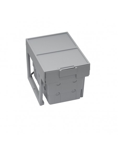 Ninka Easywaste Kitchen Bin 400mm Sink Base Pull Out 32L Hinged Door 50374504