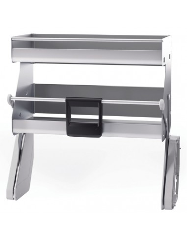 500mm Kessebohmer iMove Double Kitchen Wall Pull-Down Grey Softclosing KIMOVE500DG
