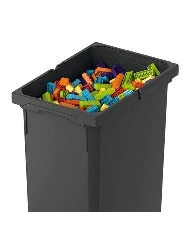 Vauth Sagel Bin Container 21L Envi Space Lava Free-Stood Kitchen Tub VS21LLAVA