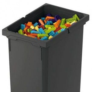 Vauth-Sagel Bin Container 32L Envi Space Lava Free-Stood Kitchen Tub VS32LLAVA 50317397