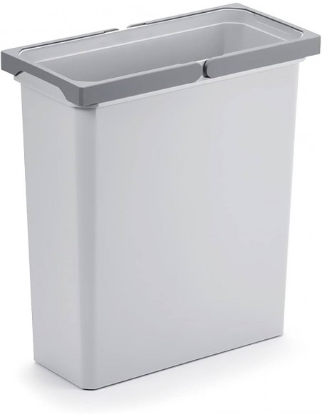 Vauth Sagel Bin Container 21L Envi Space Silver Free-Stood Kitchen Tub VS21LSILV