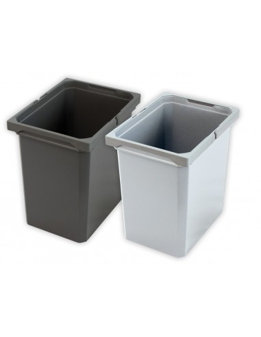 Vauth Sagel Bin Container 35L Envi Space Silver Free-Stood Kitchen Tub VS35LSILV