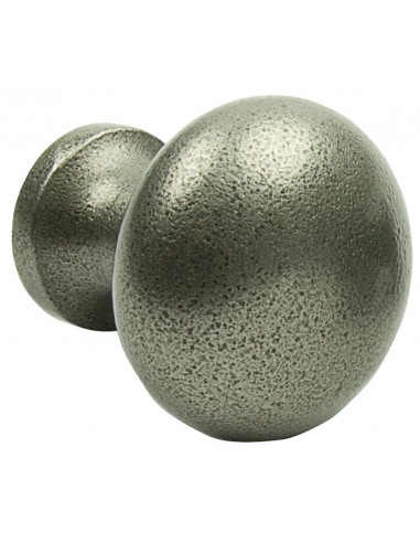 35mm Cast Iron Door Knob Pewter Or Black Finish...
