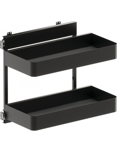 300mm VS SUB Side Kitchen Basket Frame Storage PLANERO Lava 54636382 + 54634351