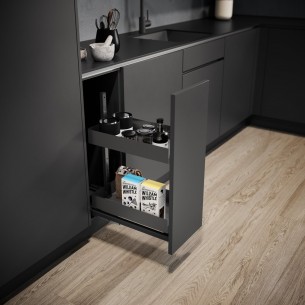 300mm VS Sub Larder Base Pull Out Vauth Sagel Planero Lava 2 Tier 2