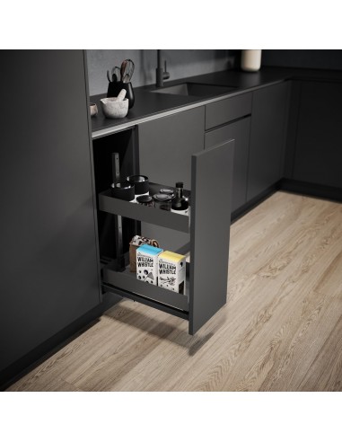 300mm VS Sub Larder Base Pull Out Vauth Sagel Planero Lava 2 Tier