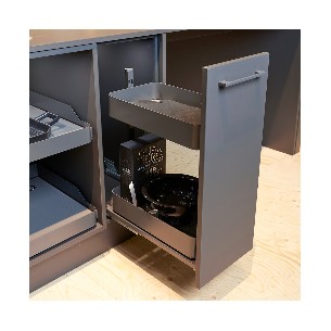 300mm VS Sub Larder Base Pull Out Vauth Sagel Planero Lava 2 Tier