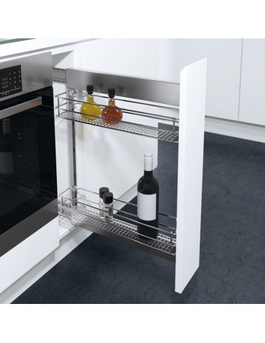 150mm VS SUB Side Kitchen Baskets Frame Storage Set Saphir Vauth Sagel 54639995 + 54640340
