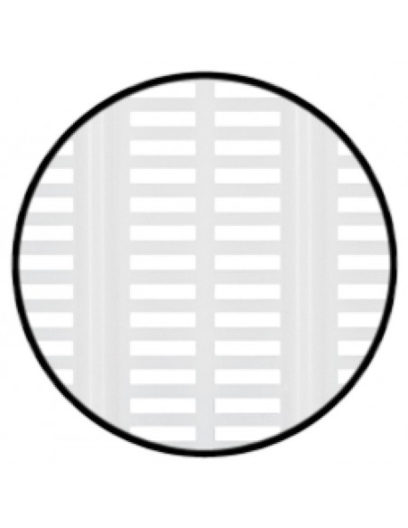 65mm Round Vent Black Fine Mesh Recess Insect Resistance 8Cm2 57104320
