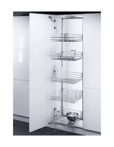 600mm VS TAL GATE Silver Kitchen Swing Larder 1900-2140mm Vauth Sagel 54958944