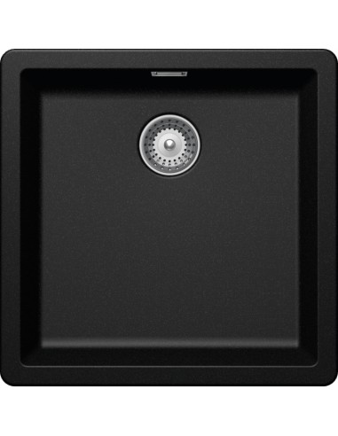 Schock Greenwich Magma N100 Kitchen Sink Black Granite Cristadur SCH-GREN100AMAG/2029