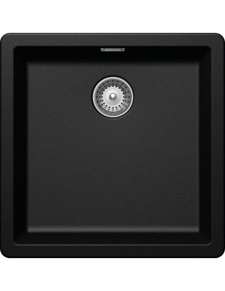 Schock Greenwich Magma N100 Kitchen Sink Black Granite Cristadur SCH-GREN100AMAG/2029