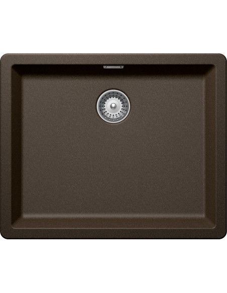 Schock Greenwich N100L Bronze Cristadur Granite Kitchen Sink & Waste SCH-GREN100LABRO/2050