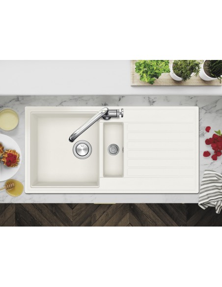 Clearwater Kameo Smart Blizzard Sink Kitchen 1.5 Granite Quarex 
 KAMD150LBL