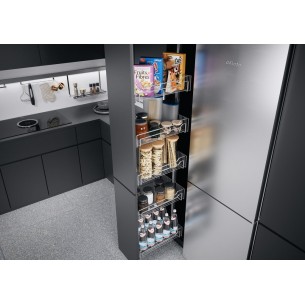 400mm Kessebohmer Classic Larder Kitchen Pull Out Tall Dispensa KLF400FESC 2