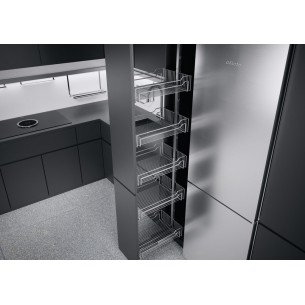 500mm Kessebohmer Larder Chrome Classic Kitchen Pull Out Dispensa KLF500FESC