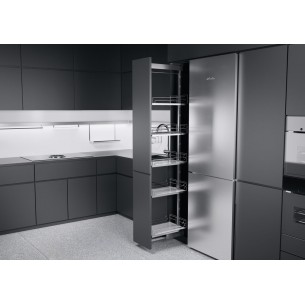 400mm Kessebohmer Arena Larder Solid Kitchen Pull Out Dispensa KALF400FESC