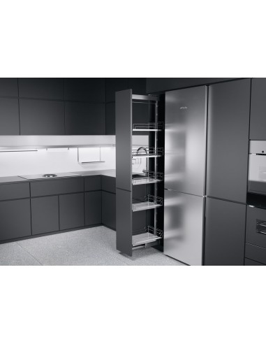 400mm Kessebohmer Arena Larder Solid Kitchen Pull Out Dispensa KALF400FESC