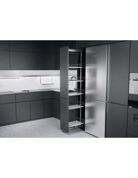 400mm Kessebohmer Arena Larder Solid Kitchen Pull Out Dispensa KALF400FESC