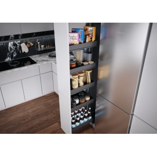 300mm Kessebohmer Kitchen Larder 1800-2200mm Pure Anthracite Dispensa KAPLF300FEA 2