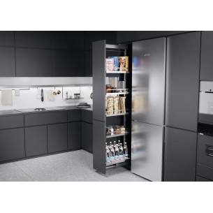 500mm Kessebohmer Style Larder Solid Kitchen Tall Pull Out Dispensa KASLF500FESC