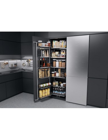 600mm Kessebohmer Tandem Larder Kitchen Tall Storage Arena Style 1700 KASTLF600SC