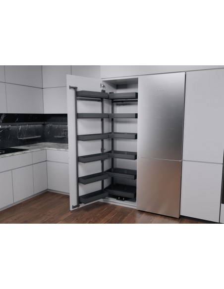 Kessebohmer 500mm Tandem Larder Kitchen 1700+ PURE Anthracite Pantry