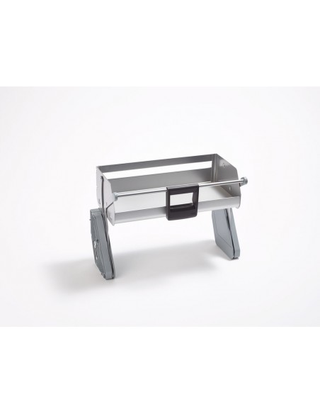 600mm Kessebohmer iMove Wall Kitchen Pull-Down Shelf Single Grey KIMOVE600SG