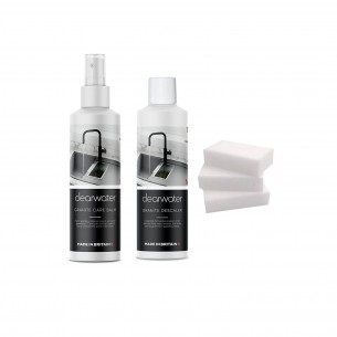 Kitchen sink granite cleaner, descale & Brightening liquid cleaner CLEG100, Look after your granite sink