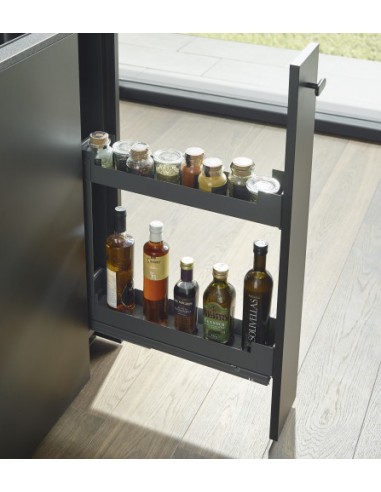 200mm Peka Pinello Push-To-Open Blum Legrabox Tip On Base Storage