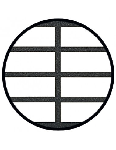 Fridge Vent Matt Black 570 x 57mm RAL9005 200 cm2 Louvre Plinth Grill 57524300