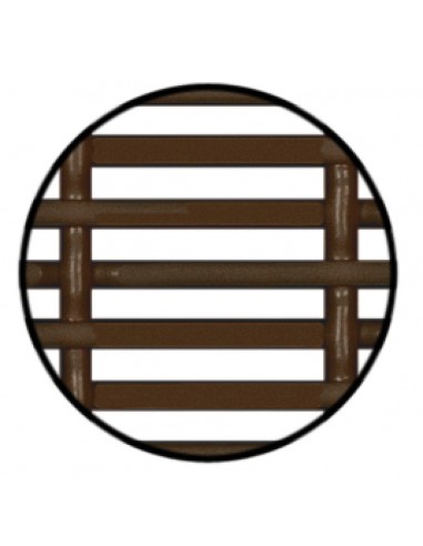 Square Vent Grill Black 225 x 120mm Recess...