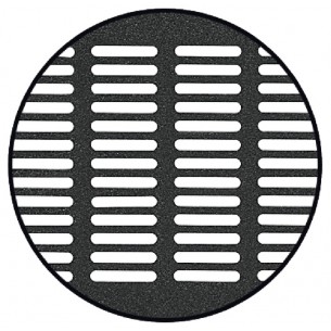 Plinth Ventilation Matt Black 480 x 80mm 88.70cm2 Aluminium Grill 57505323 2