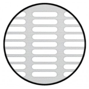 480x80mm Plinth Ventilation Silver Airflow 88.70cm2 Aluminium Grill 57505923 2
