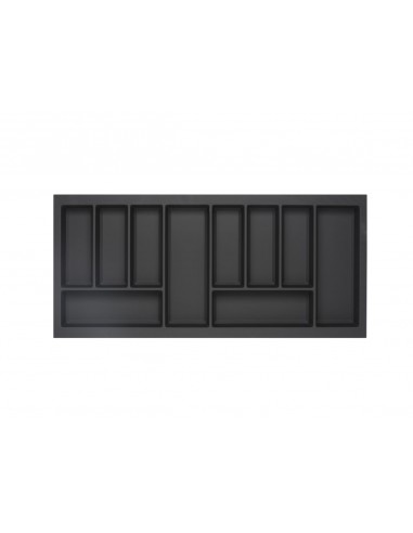 1000mm Cutlery Tray Black Legrabox Kitchen Drawer Insert 922x423mm TIDY