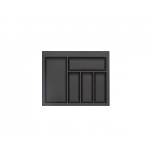 600mm Kitchen Cutlery Tray Black Legrabox Drawer Insert 522x473mm TIDY 2