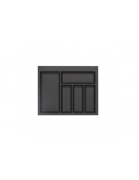 600mm Kitchen Cutlery Tray Black Legrabox Drawer Insert 522x473mm TIDY