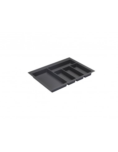 600mm Kitchen Cutlery Tray Black Legrabox Drawer Insert 522x473mm TIDY