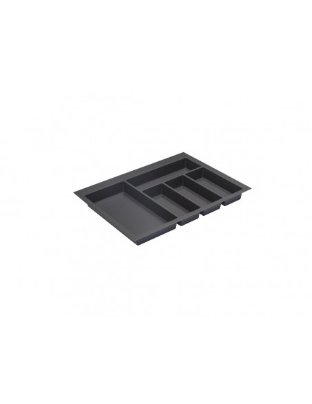 600mm Kitchen Cutlery Tray Black Legrabox Drawer Insert 522x473mm TIDY