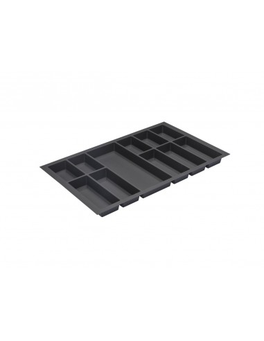 800mm Kitchen Cutlery Tray Black Legrabox Drawer Insert 722x473mm TIDY