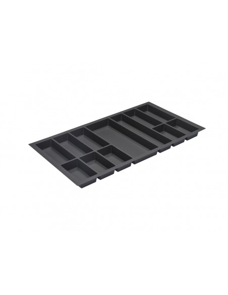 900mm Kitchen Cutlery Tray Black Legrabox Drawer Insert 822x473mm TIDY