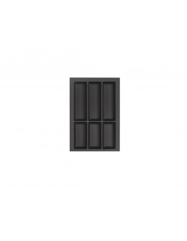 400mm Cutlery Tray Black Legrabox Kitchen Drawer Insert 322x473mm TIDY
