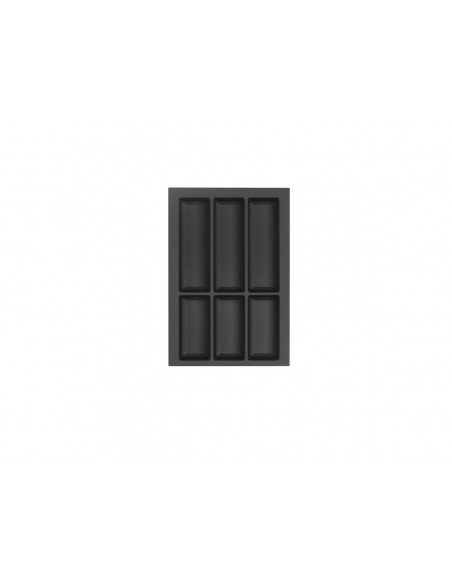 400mm Cutlery Tray Black Legrabox Kitchen Drawer Insert 322x473mm TIDY