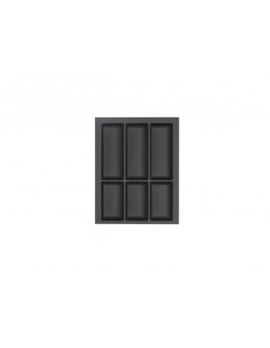 450mm Cutlery Tray Black Legrabox Kitchen Drawer Insert 372x473mm TIDY