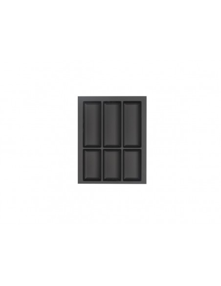 450mm Cutlery Tray Black Legrabox Kitchen Drawer Insert 372x473mm TIDY
